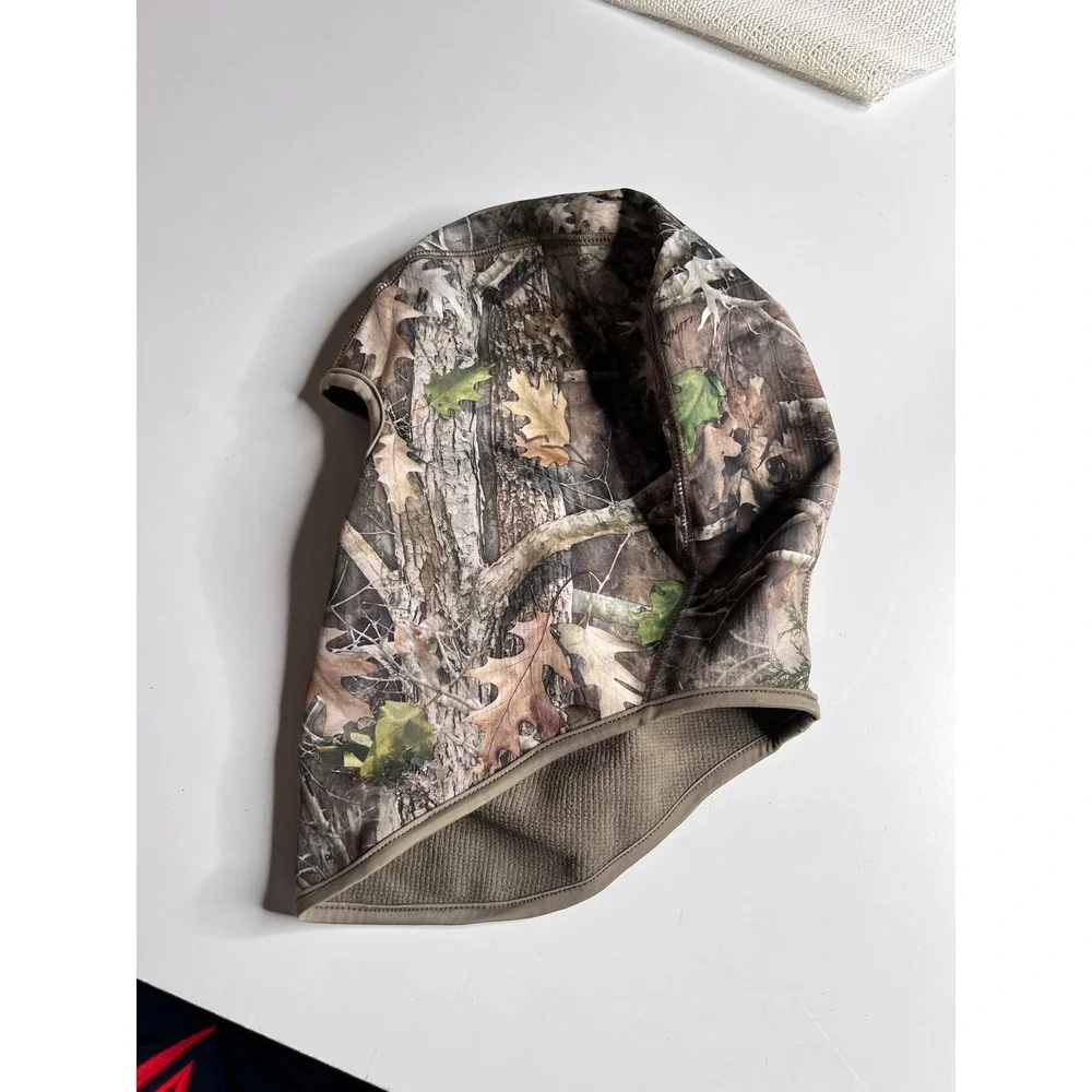 Cabelas Mens TrueTimber Kanati Camo Fleece‎ Lined Hunting Balaclava Face Mask